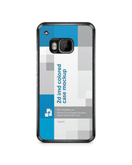 HTC ONE M9 2d IMD Colored Mobile Case Design Mockup 2015
