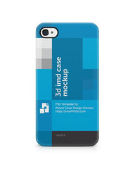 Apple iPhone 4-4s 3d IMD Mobile Case Design Mockup 2011