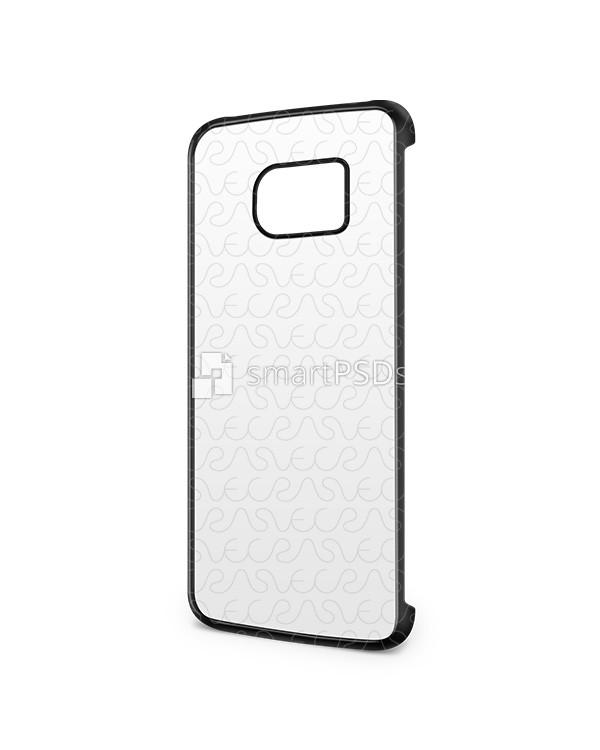 Samsung Galaxy S6 Edge 2d IMD Colored Mobile Case Design Mockup 2015