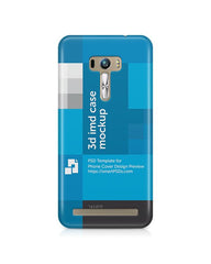 ASUS Zenfone Selfie 3d IMD Mobile Case Design Mockup 2015