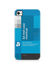 Apple iPhone 4-4s 3d IMD Mobile Case Design Mockup 2011