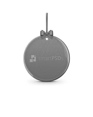 Circular Shaped Ceramic Ornament Sublimation Mockup