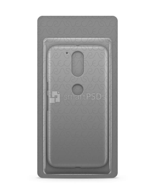Clamshell Blister Pack Mockup with Phone Case