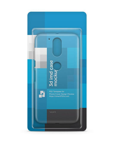 Clamshell Blister Pack Mockup with Phone Case
