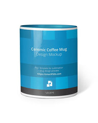 Coffee Mug for Sublimation Preview Design Template