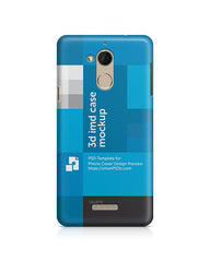 CoolPad Note 5 3d IMD Mobile Case Design mockup 2016