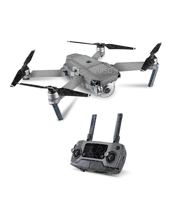 DJI Mavic Pro Drone Vinyl Skin Design Mockup