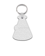 Megaphone Shape Keyring Design Mockup - 2 Views