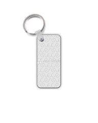 Rectangle Shape Keyring Design Mockup - 2 Views