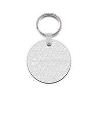 Round Shape Keyring Design Mockup - 2 Views