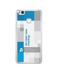 Huawei P9 Lite 2d Clear Mobile Case Design Mockup 2016