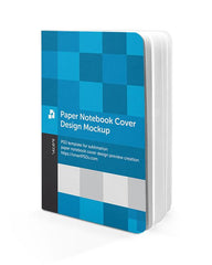 Paper Notebook Cover Design Mockup