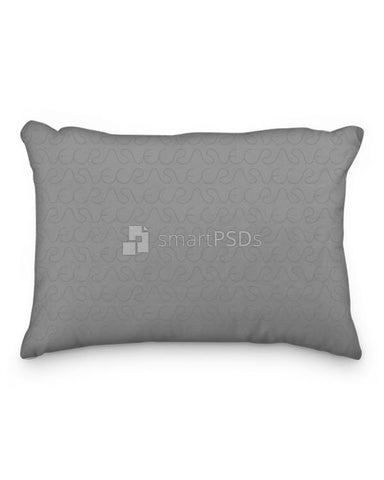 Polyester Accent Pillow Cover Design Preveiw Mockup