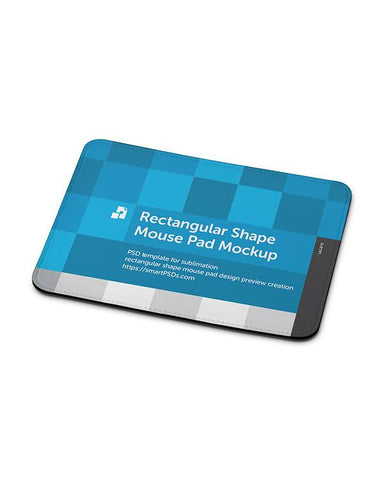 Rectangular Shape Mouse Pad Mockup