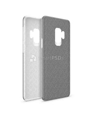 Samsung Galaxy S9 3d Dual Protective Clear TPU Cover Design Template (3 Views)