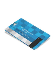 Plastic USB  Flash Card Mockup