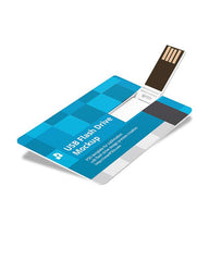 Plastic USB  Flash Card Mockup