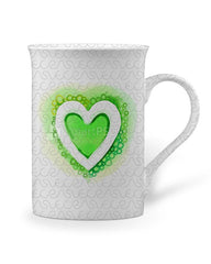 Fluted Lip Sublimation Mug Mockup