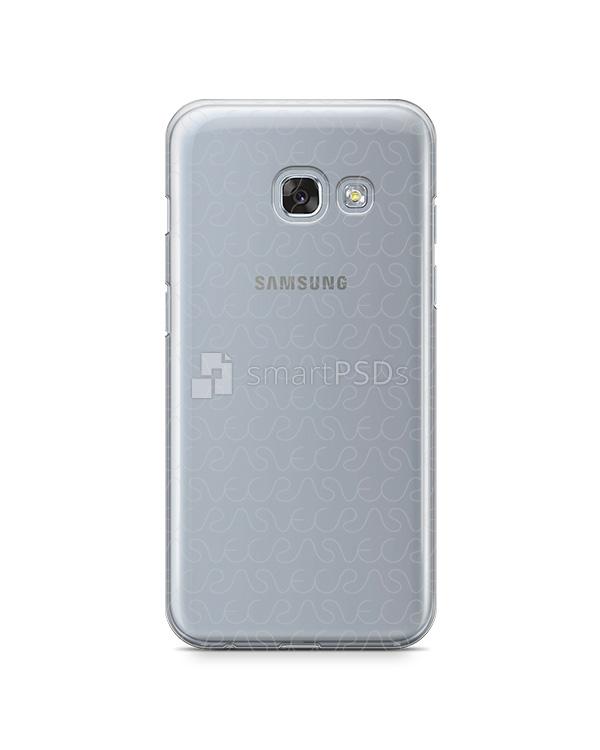 Samsung Galaxy A3 2017 UV PC Clear Case Design Mockup 2017