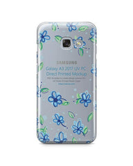 Samsung Galaxy A3 2017 UV PC Clear Case Design Mockup 2017