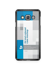 Samsung Galaxy A3 2d IMD Colored Mobile Case Design Mockup 2014