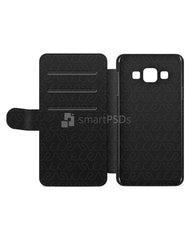 Samsung Galaxy A3 2d Wallet Mobile Case Design Mockup 2017