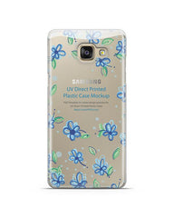 Samsung Galaxy A5 2016- UV PC Clear Mobile Case Design Mockup 2015
