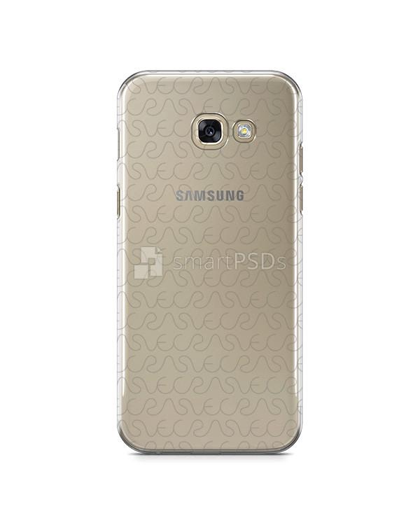 Samsung Galaxy A5 2017- UV PC Clear Mobile Case Design Mockup 2017