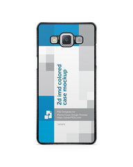 Samsung Galaxy A5 2d IMD Colored Mobile Case Design Mockup 2014