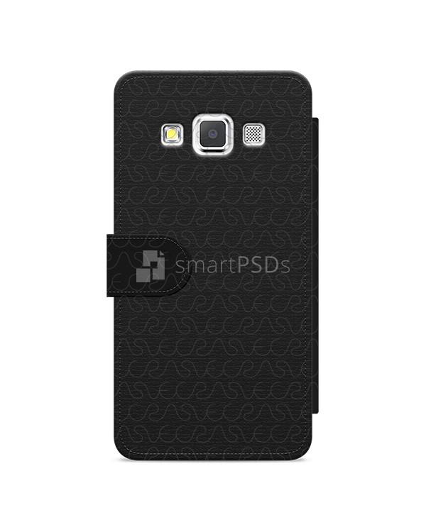 Samsung Galaxy A5 Front Print FlipCover Design Template
