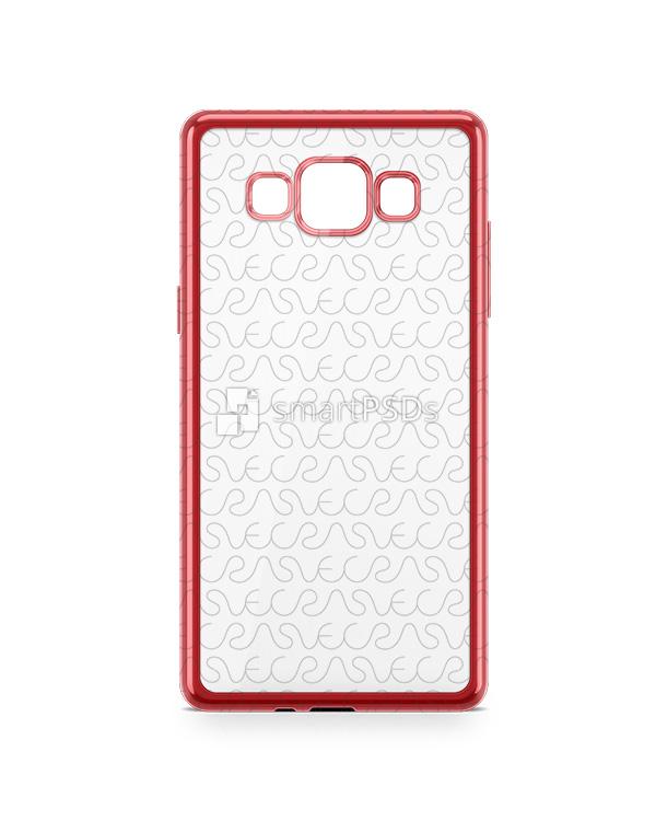 Samsung Galaxy A5 TPU Electroplated Case Design Mock-up
