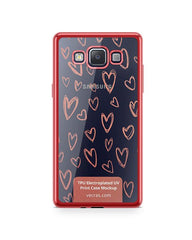 Samsung Galaxy A5 TPU Electroplated Case Design Mock-up