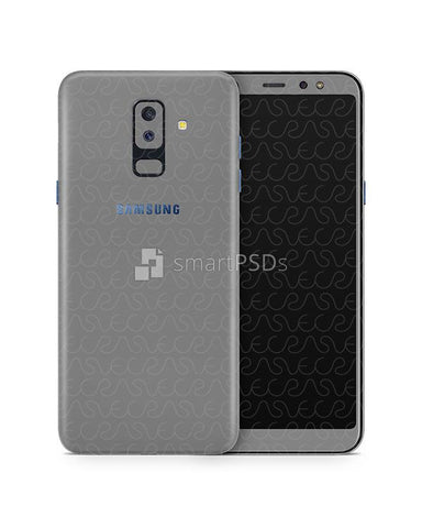 Samsung Galaxy A6 Plus Vinyl Skin Design Mockup 2018