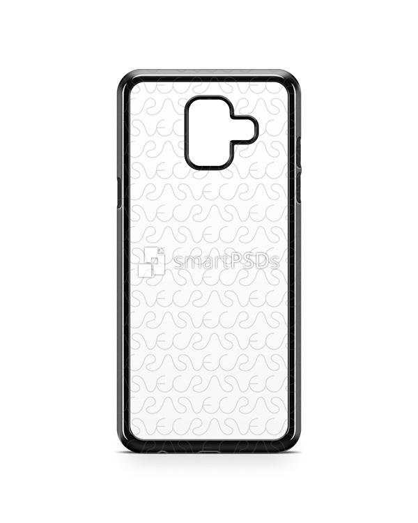 Samsung Galaxy A6 2018 2d Colored Case Design Mockup