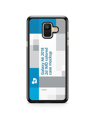 Samsung Galaxy A6 2018 2d Colored Case Design Mockup