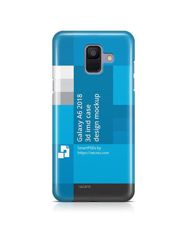 Samsung Galaxy A6 3d IMD Case Design Mockup 2018