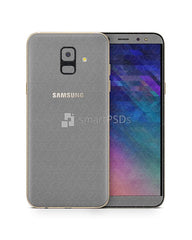 Samsung Galaxy A6 Vinyl Skin Design Mockup 2018