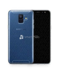 Samsung Galaxy A6 UV TPU Clear Case Design Mockup 2018