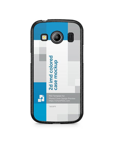 Samsung Galaxy Ace 4 2d IMD Colored Mobile Case Design Mockup 2014
