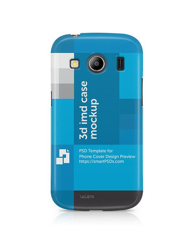 Samsung Galaxy Ace 4 3d IMD Mobile Case Design Mockup 2014