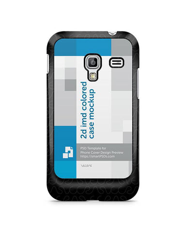 Samsung Galaxy Ace Plus 2d IMD Colored Mobile Case Design Mockup 2012