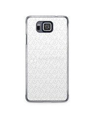 Samsung Galaxy Alpha 2d Clear Mobile Case Design Mockup 2014