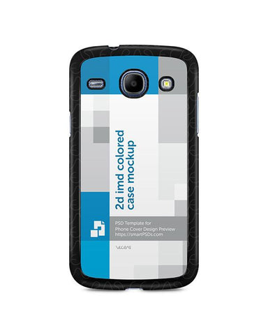 Samsung Galaxy Core 2d IMD Colored Mobile Case Design Mockup 2013
