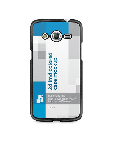 Samsung Galaxy Core 4G 2d IMD Colored Mobile Case Design Mockup 2014
