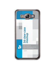 Samsung Galaxy E7 2d Clear Mobile Case Design Mockup 2015