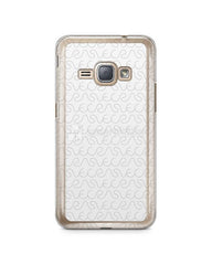 Samsung Galaxy J1 2016 2d Clear Mobile Case Design Mockup 2016