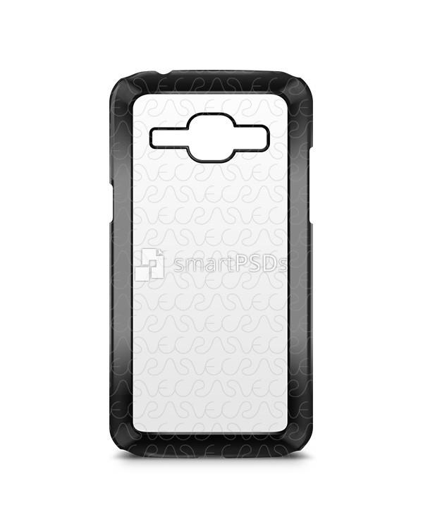 Samsung Galaxy J1 2d IMD Colored Mobile Case Design Mockup 2015
