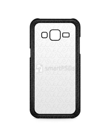 Samsung Galaxy J2 2d IMD Colored Mobile Case Design Mockup 2015
