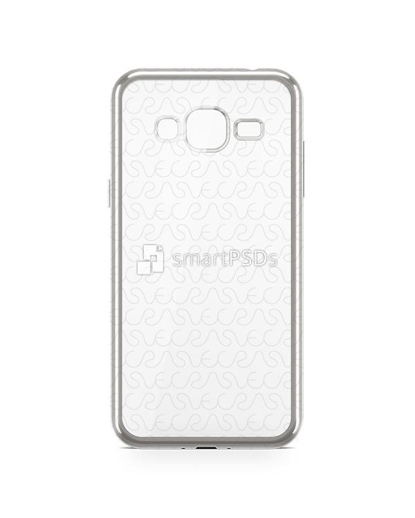 Samsung Galaxy J3 (2016) TPU Electroplated Case Design Mock-up 