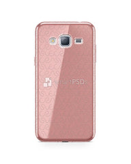 Samsung Galaxy J3 (2016) TPU Electroplated Case Design Mock-up 